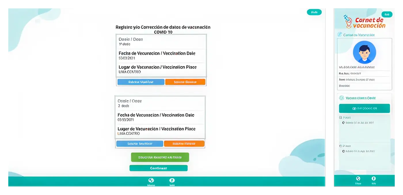 Original interface with hierarchy and consistency problems.
